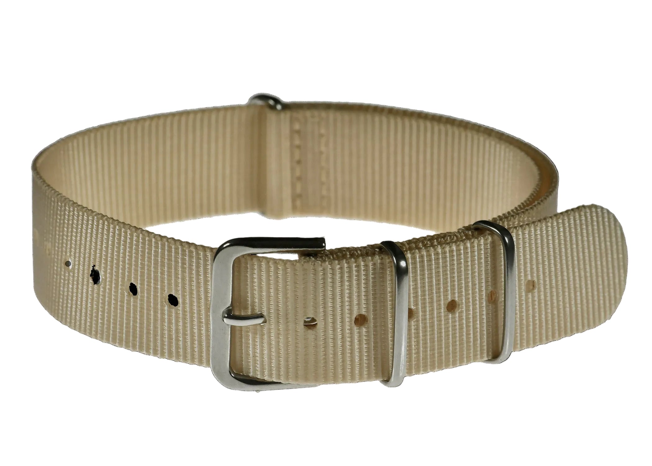 18mm NATO Webbing Strap - Light Sand / Desert Pattern