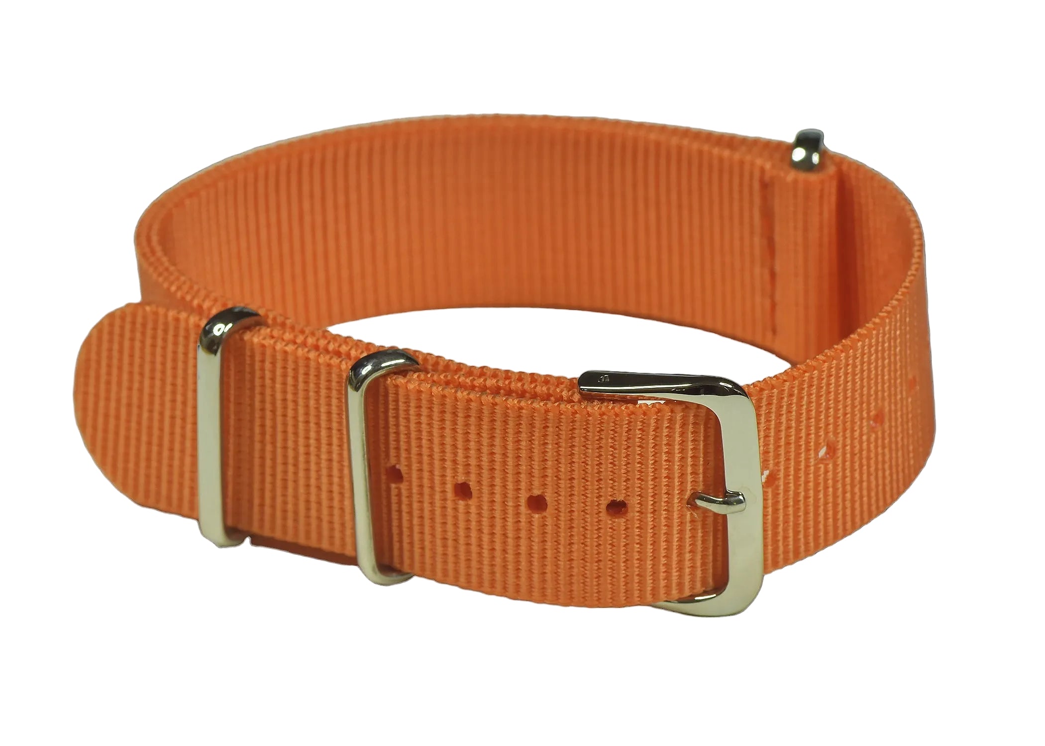 22mm Orange "Subdued" SAR NATO Military Watch Strap