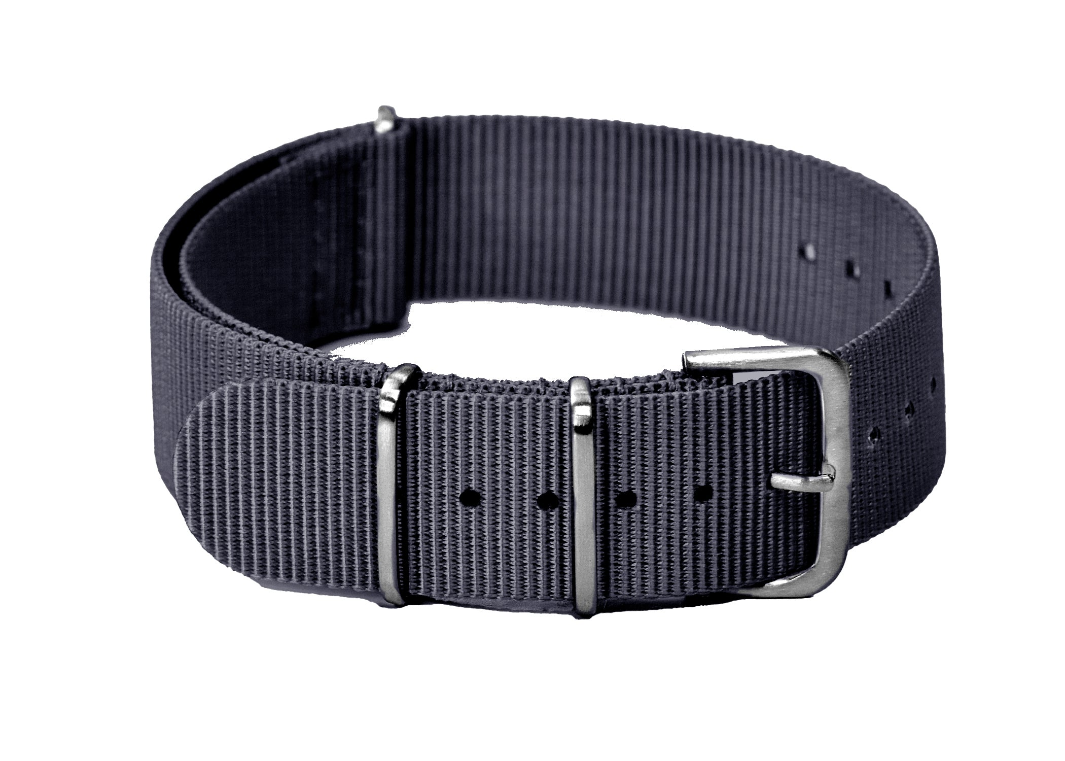 Correa de Reloj Militar NATO Gris Almirantazgo de 22mm