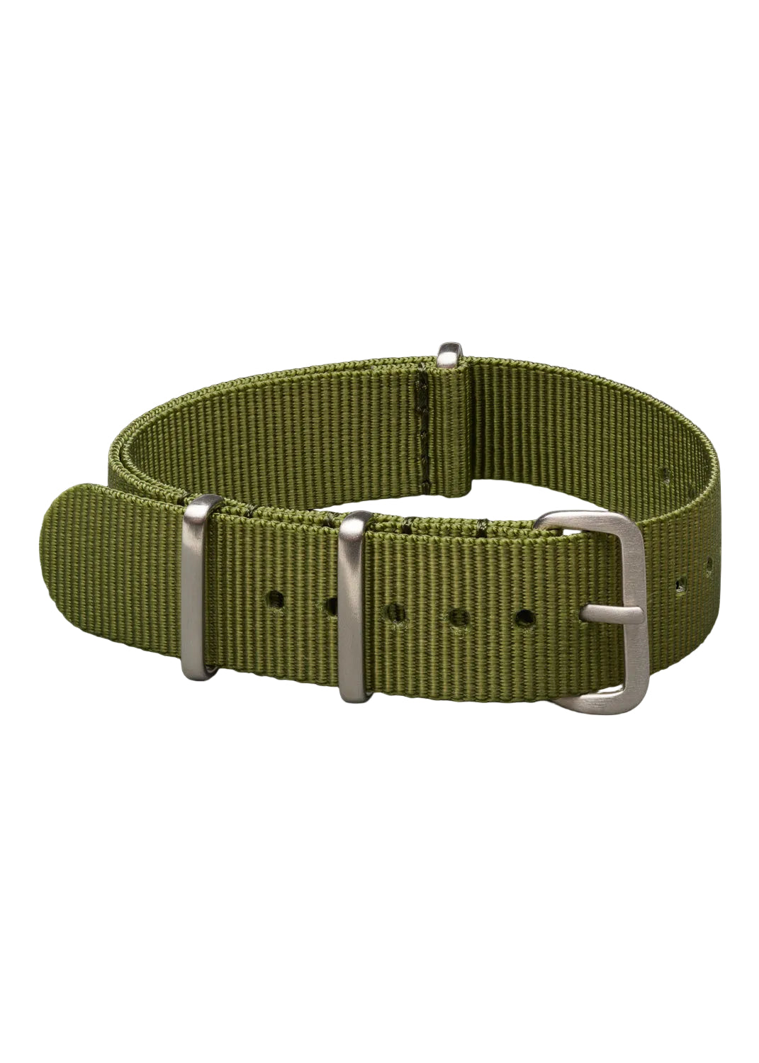 18mm Olive NATO Military Watch Strap