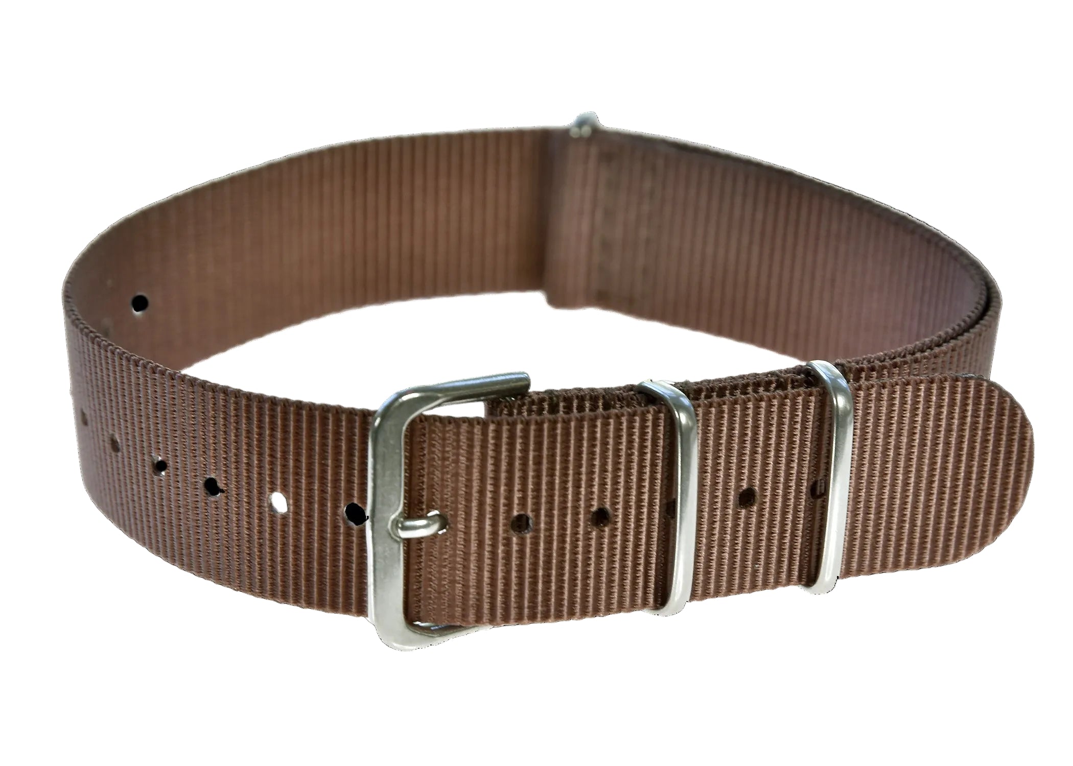 18mm Brown NATO Military Watch Strap