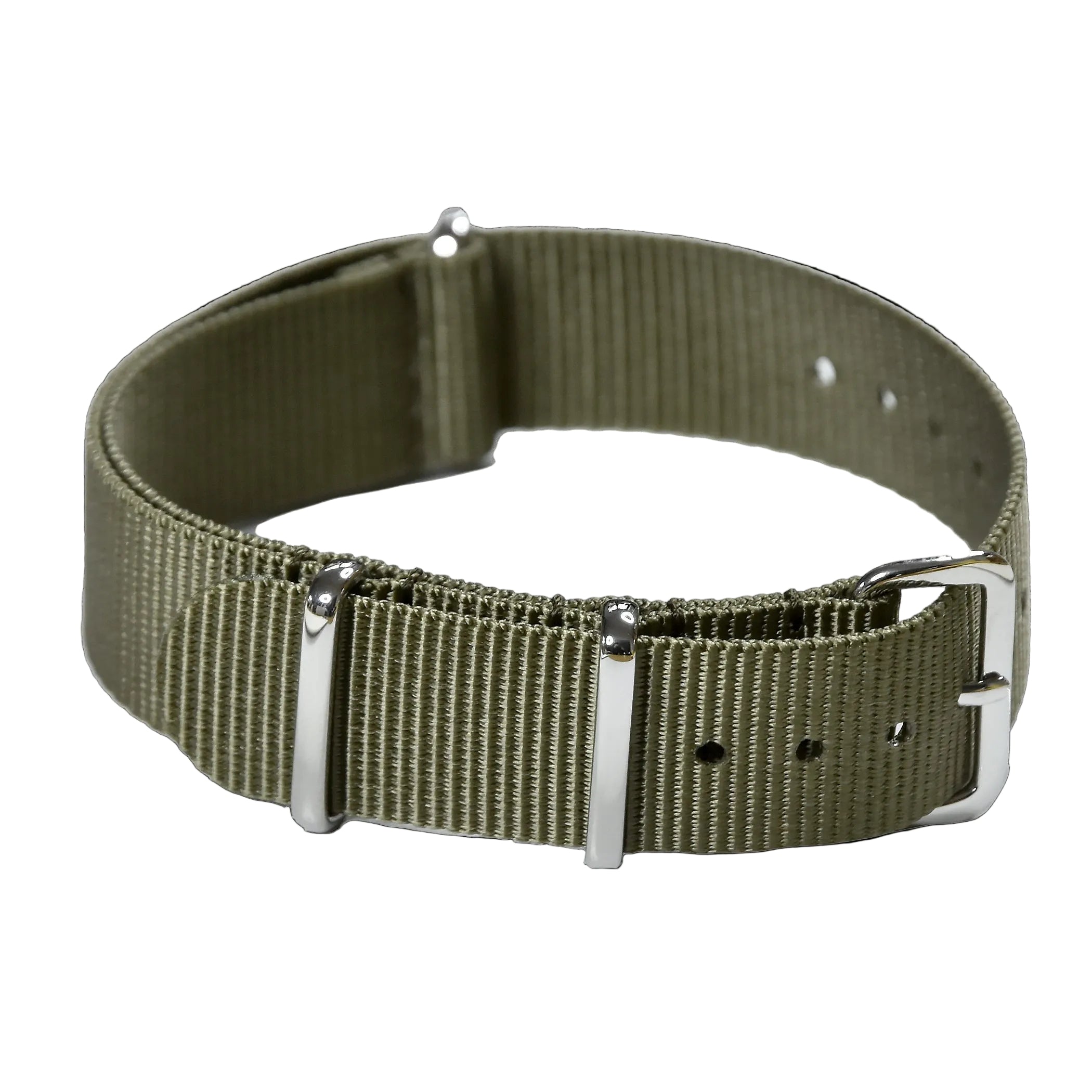 18mm Green NATO Military Watch Strap