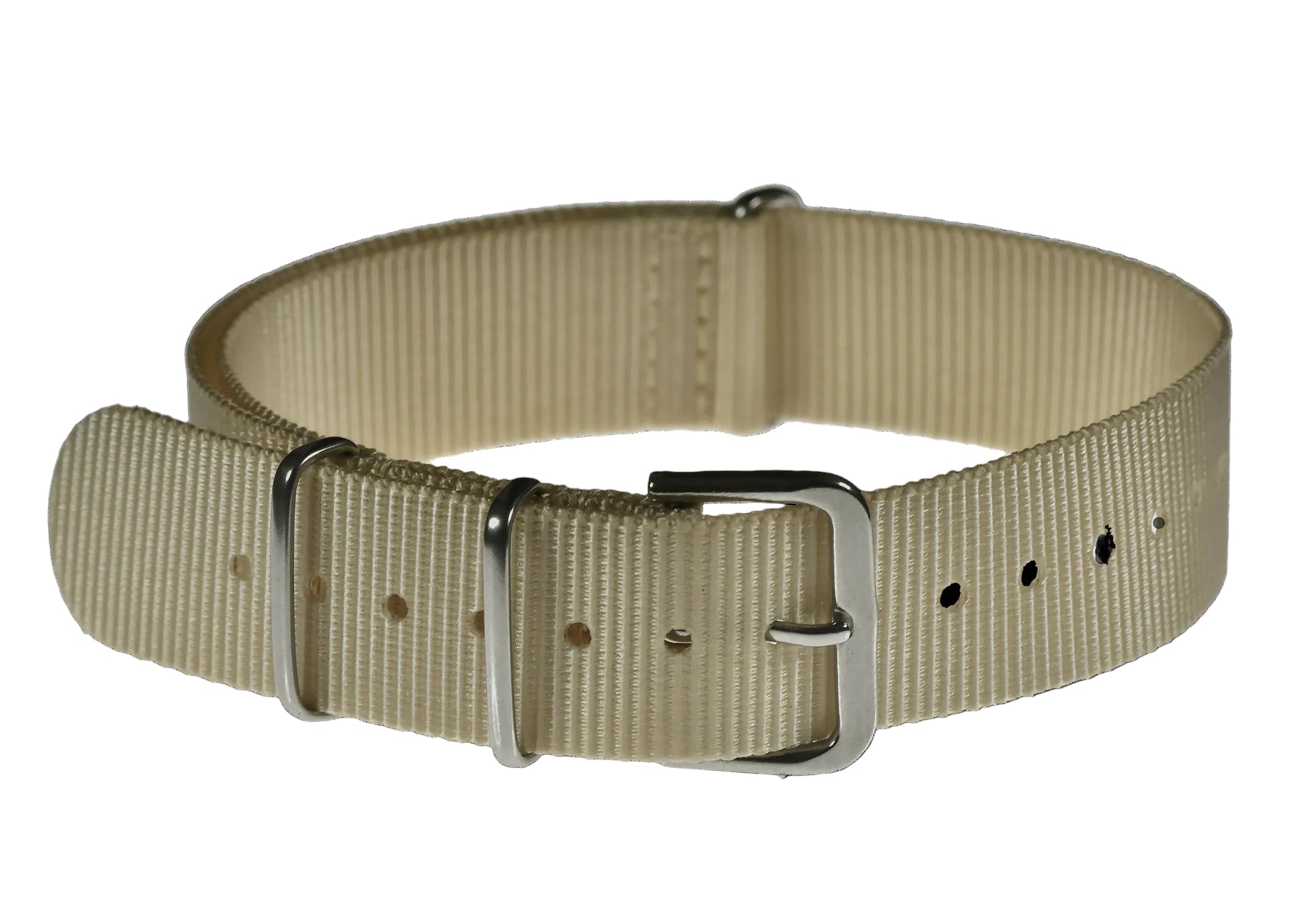 18mm NATO Webbing Strap - Light Sand / Desert Pattern
