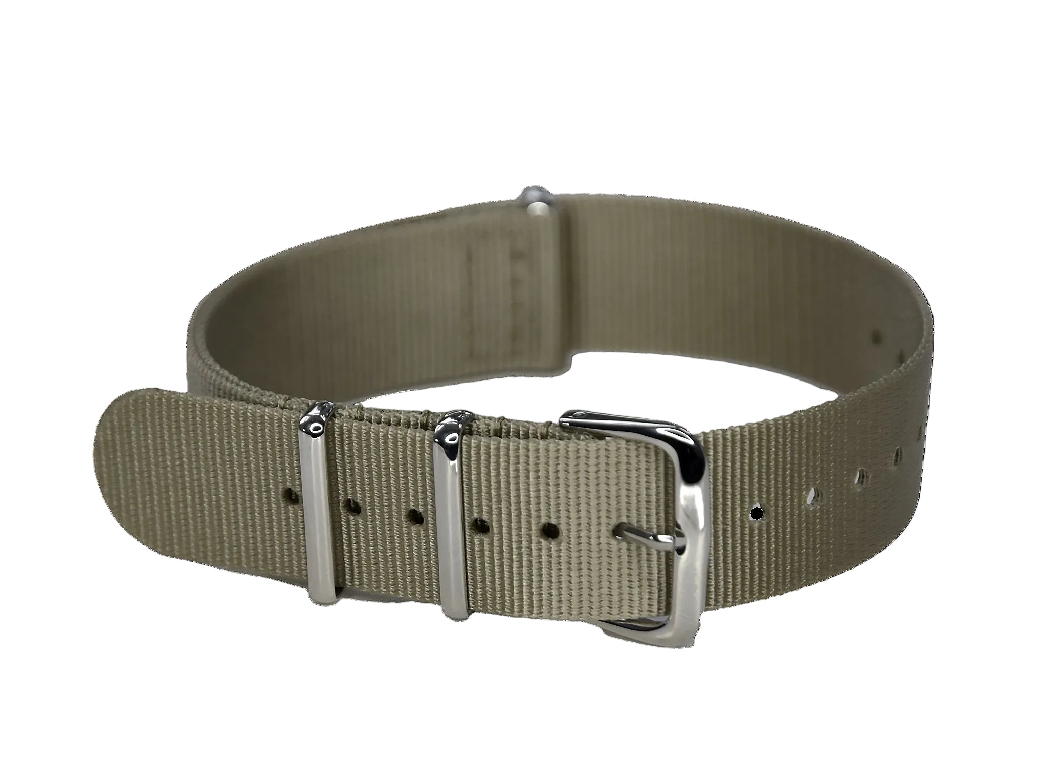 18mm "Light Desert Sand Pattern" NATO Military Watch Strap