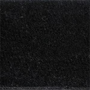 Correa de reloj militar NATO de silicona/goma negro de 20 mm