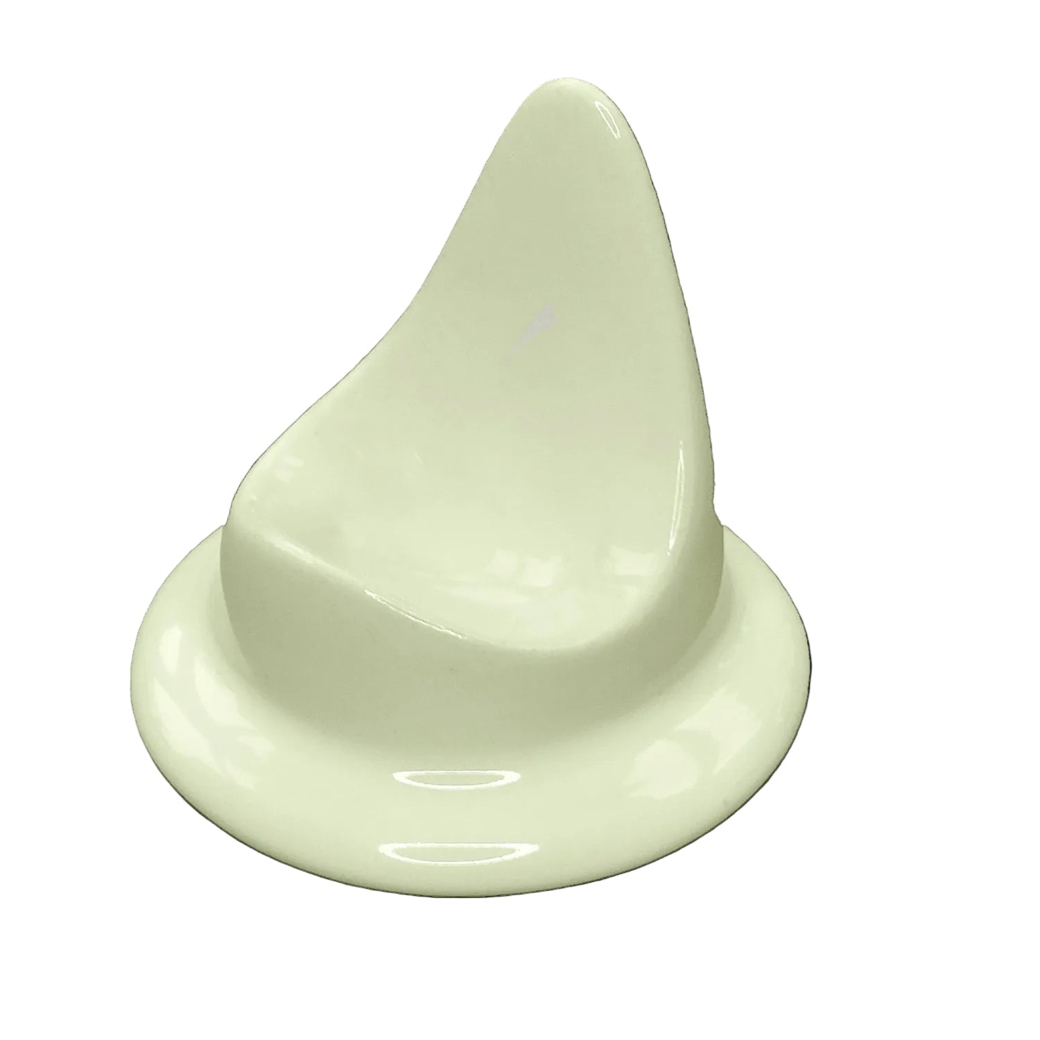 Support de montre de poche en porcelaine/crémaillère crème
