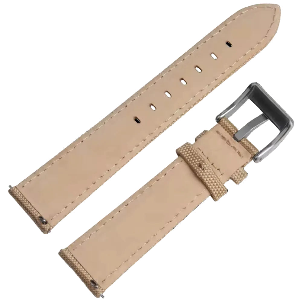 24mm Khaki Sailcloth CORDURA® Watchstrap