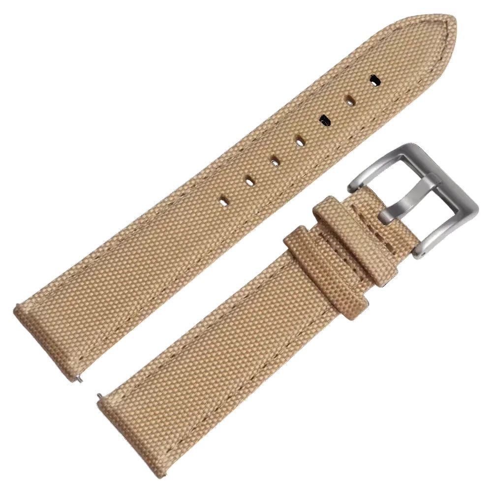 24mm Khaki Sailcloth CORDURA® Watchstrap