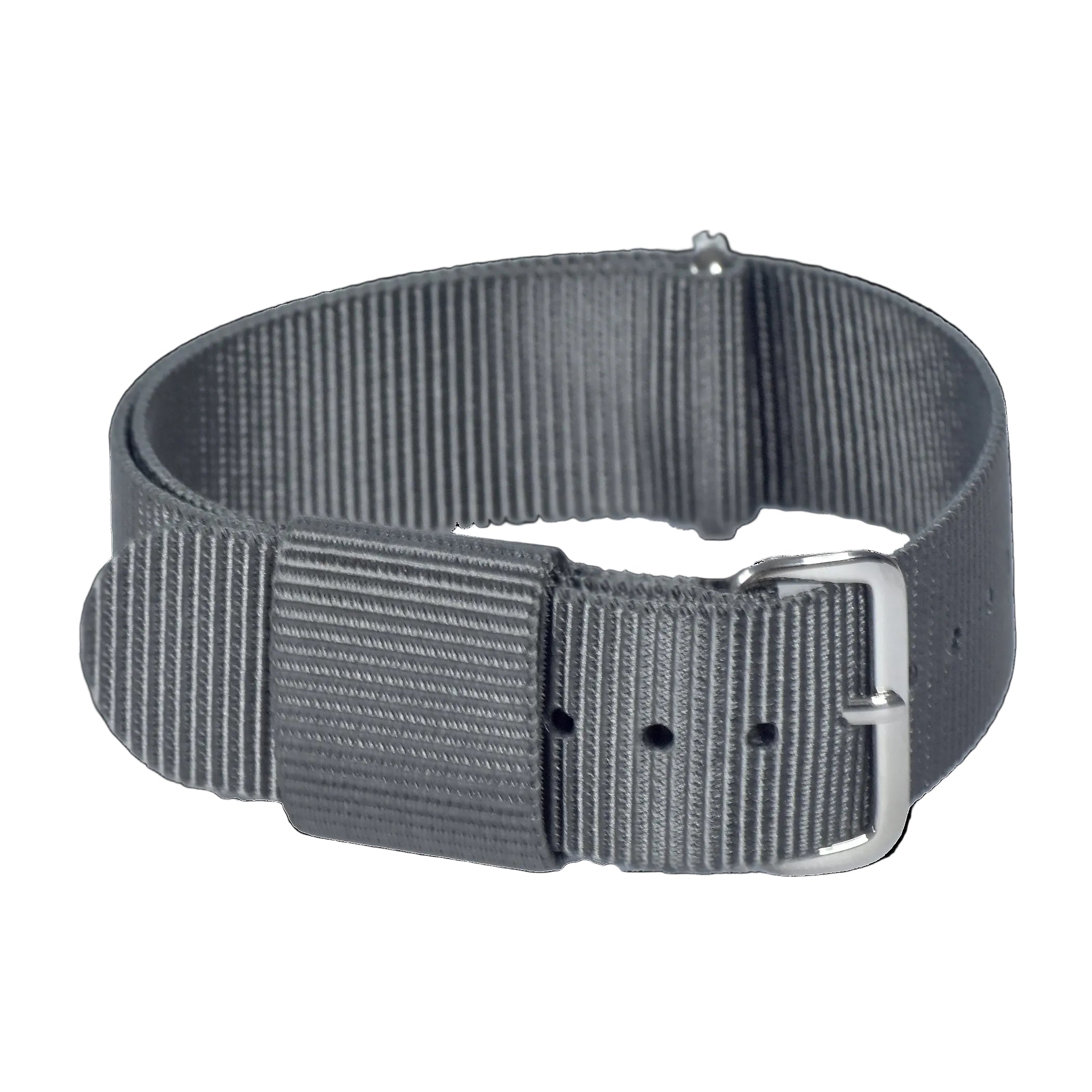 18mm Grey US Pattern Nylon Webbing Military Watch Strap