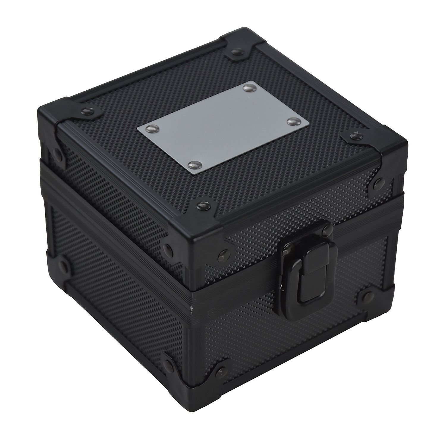 Protective Travel Watch Box with Blank Plate for Customization/Engraving