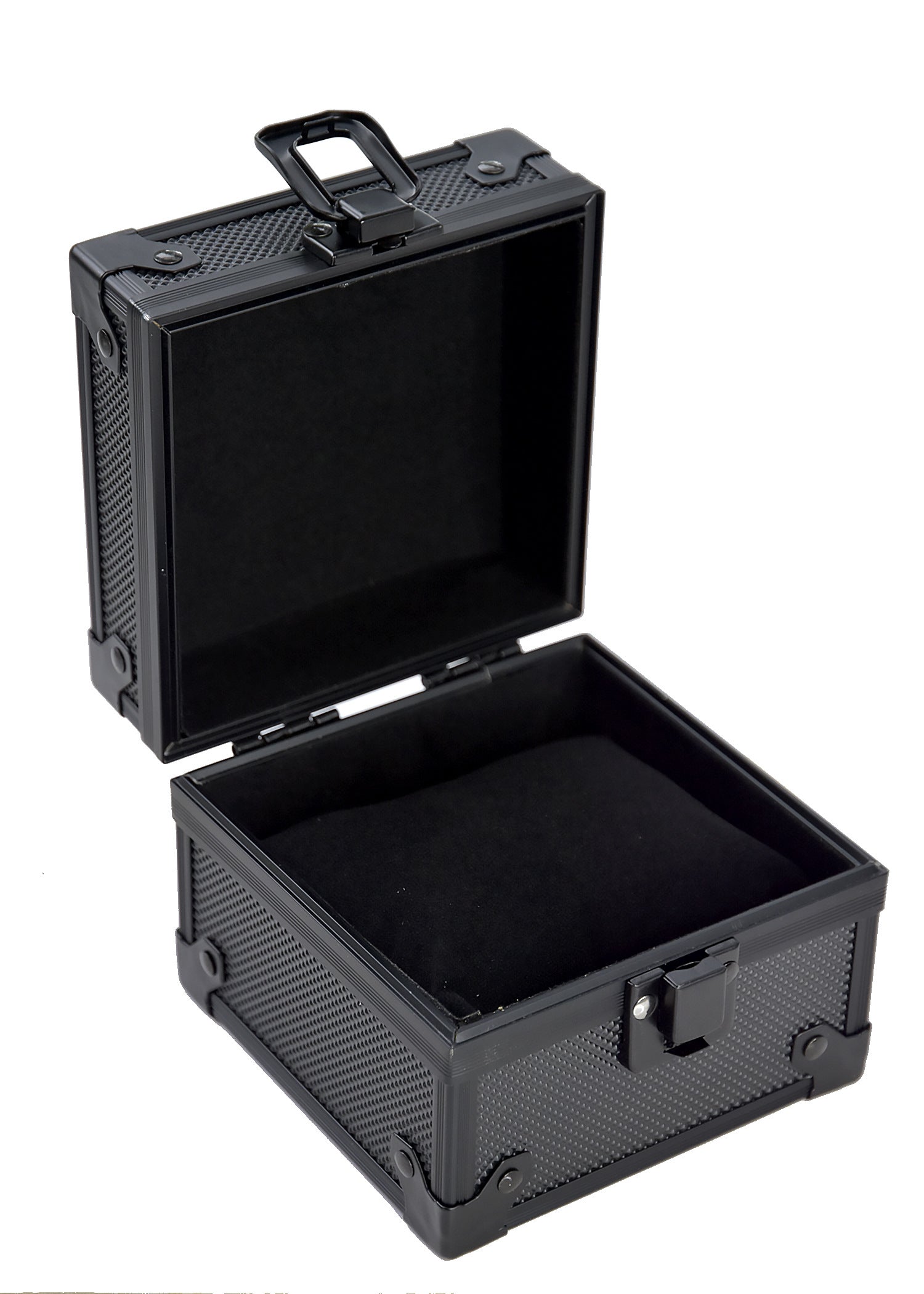 Protective Travel Watch Box with Blank Plate for Customization/Engraving