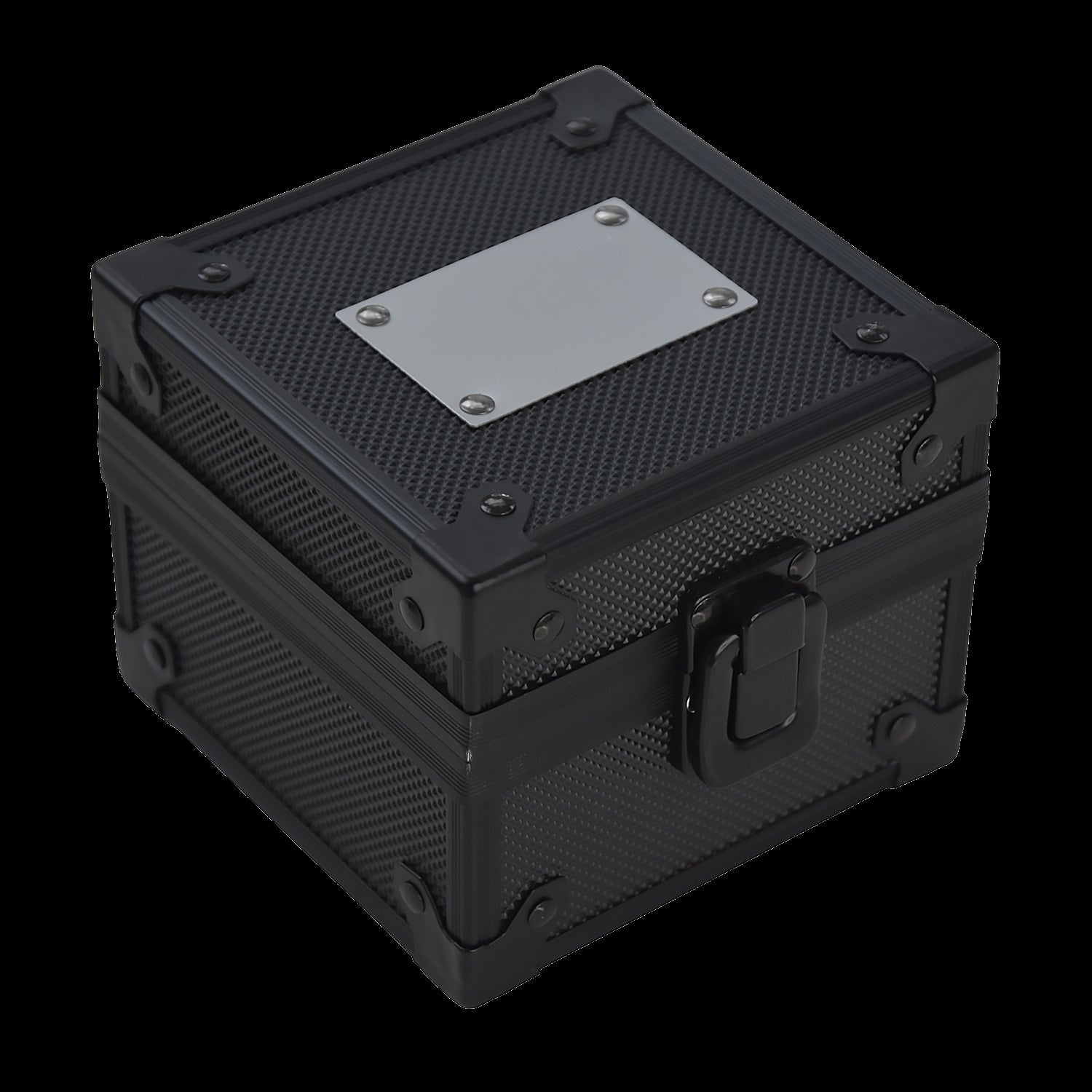 Caja protectora de viaje para reloj MWC con placa en blanco para personalización/grabado