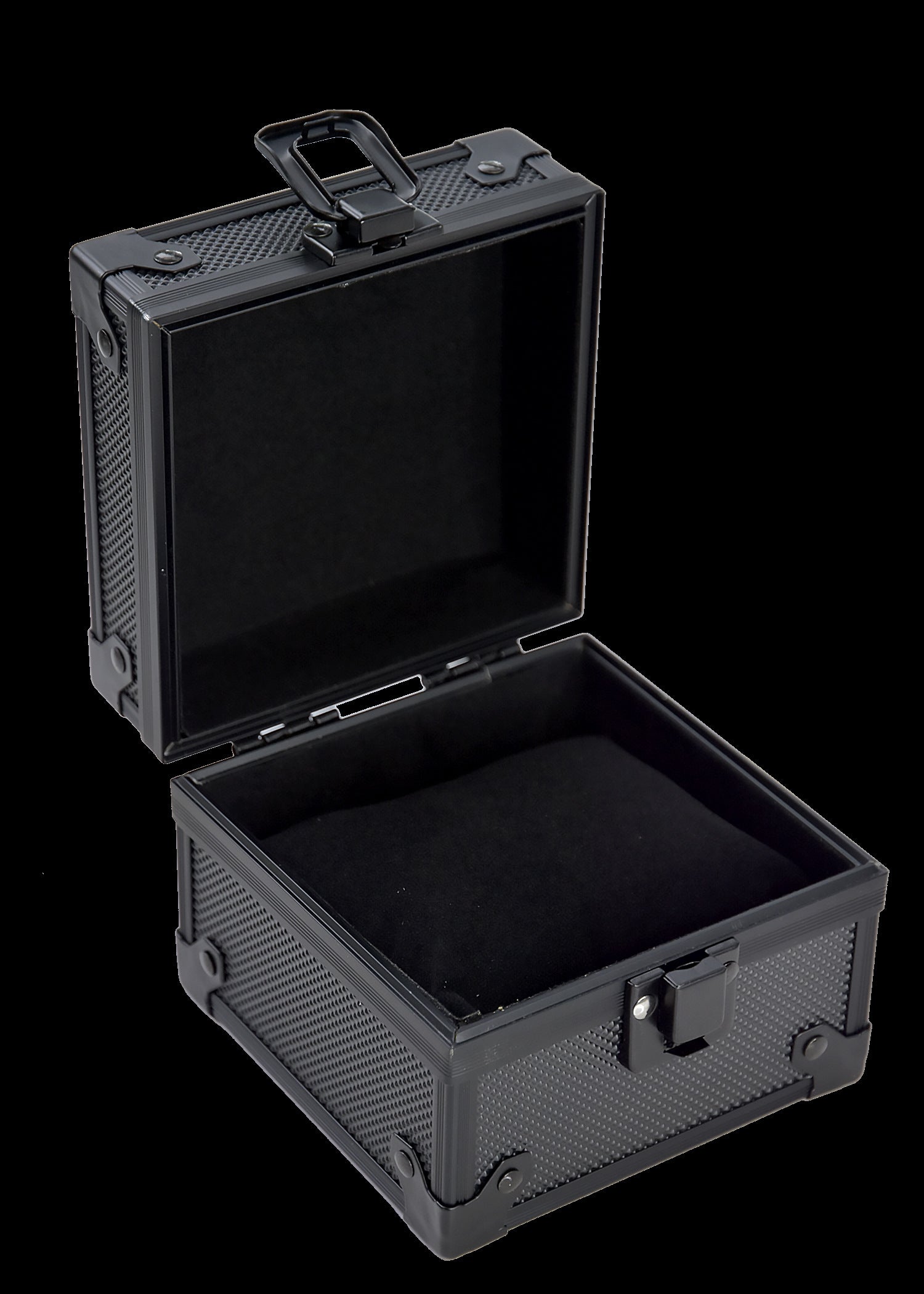 Caja protectora de viaje para reloj MWC con placa en blanco para personalización/grabado