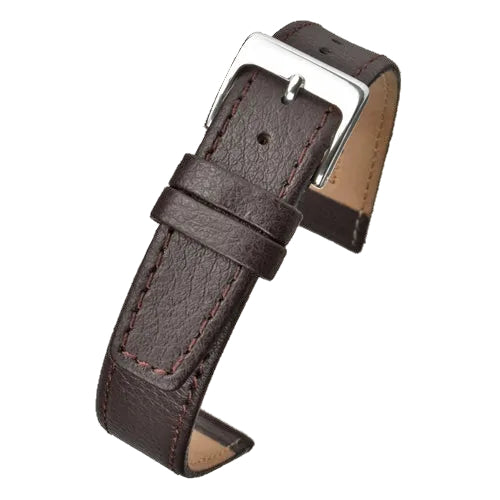 22mm Brown Buffalo Hide Watch Strap