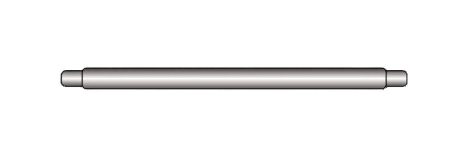 Pair of Watch Pins Designed to Create the Appearance of a Military Watch with Fixed Solid Bars