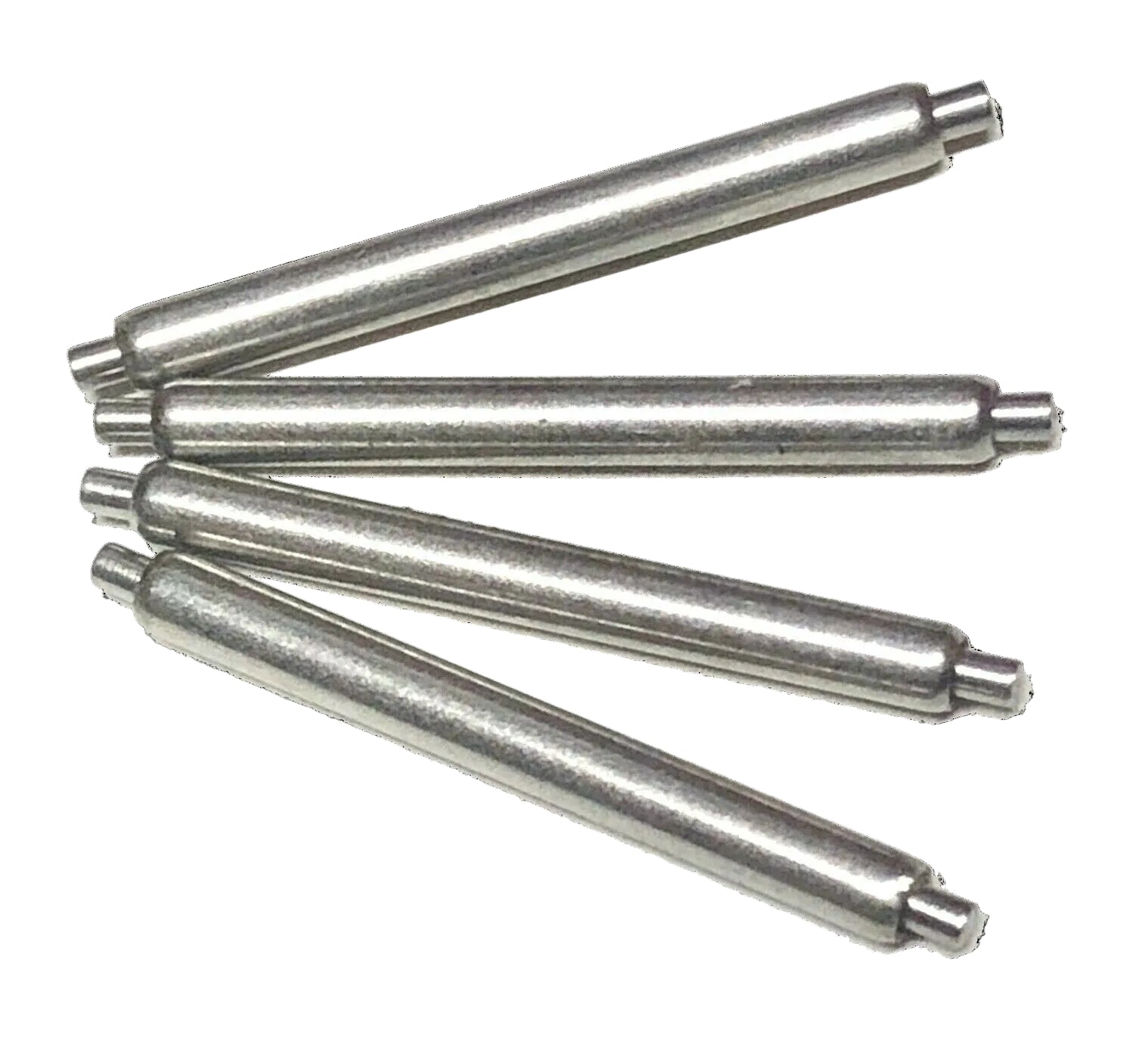 Pair of Watch Pins Designed to Create the Appearance of a Military Watch with Fixed Solid Bars