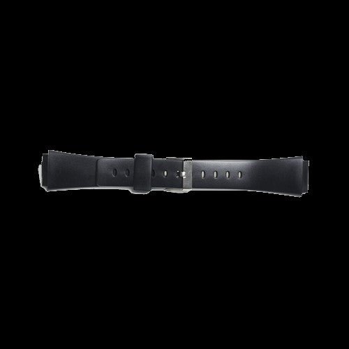 Bracelet de montre en silicone noir MWC 20mm