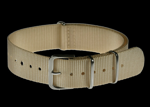 18mm NATO Webbing Strap - Light Sand / Desert Pattern