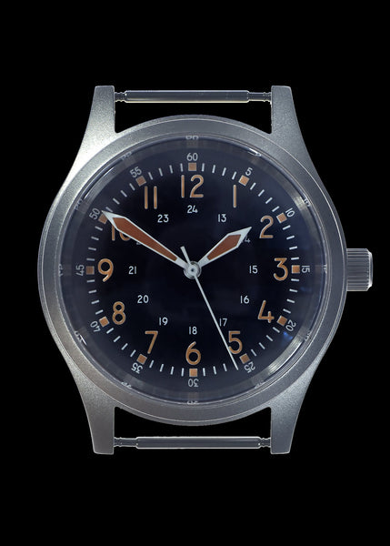 A-17 U.S 1950s Korean War Pattern Military Watch with Shatter and Scratch Resistant Box Sapphire Crystal (Automatic)