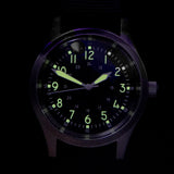 A-17 U.S 1950s Korean War Pattern Military Watch with Shatter and Scratch Resistant Box Sapphire Crystal (Automatic)