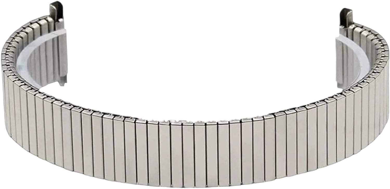 Pulsera de expansión para reloj MWC de acero inoxidable (Adecuada para relojes con ancho de asa de 18-22mm)