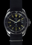 MWC 1999-2001 Pattern Automatic Military Divers Watch  - Retro Luminous Paint, Sapphire Crystal, 60 Hour Power Reserve