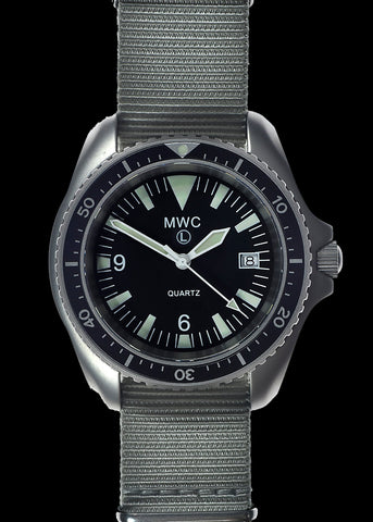 MWC 24 Jewel 300m Automatic Divers Watch with PVD Bracelet, Ceramic Bezel and Sapphire Crystal