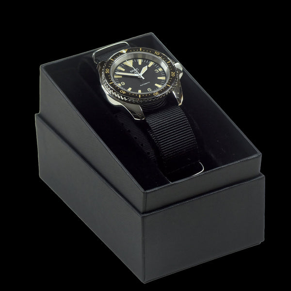 MWC 1970s Pattern Automatic Military Divers Watch with Chromed Case and Sapphire Crystal - Limited Edition of 250 Pieces