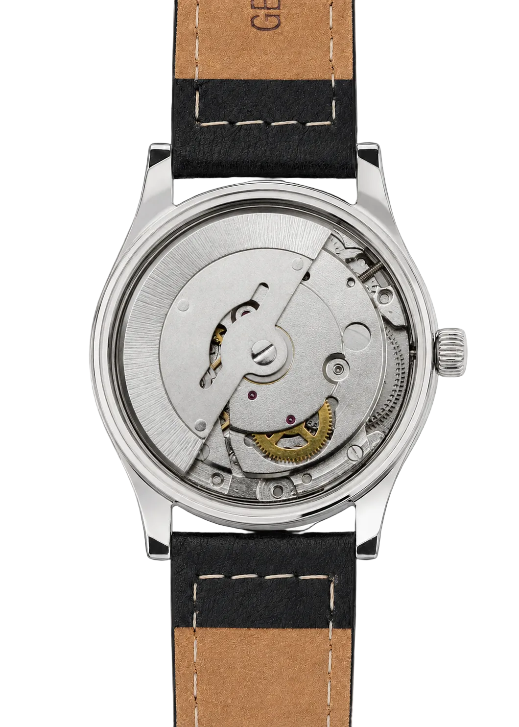 Aeschbach WW2 Pattern German Wehrmacht & Luftwaffe Dienstuhr (Army/Airforce Service Watch) with Sapphire Box Crystal and a 21 Jewel Automatic Mechanical Movement