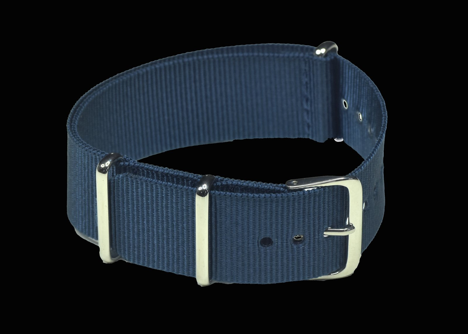 Correa de reloj militar NATO azul RAF de 20 mm