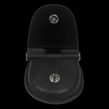 Superior Quality Black Calf Leather Pocket Watch Case