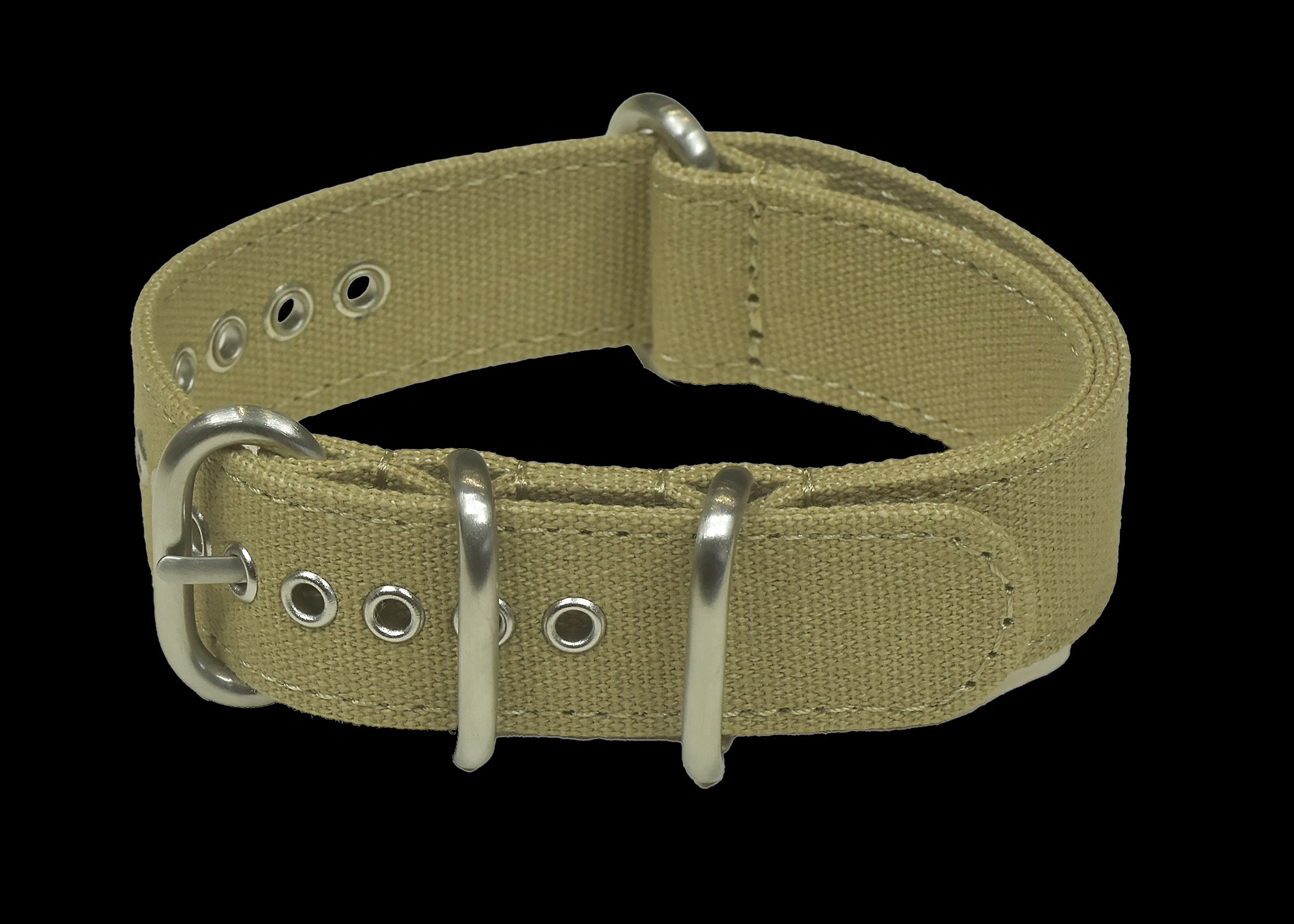 Bracelet en toile à motif rétro désert 18mm une pièce
