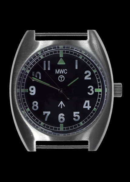 MWC W10 1970's Pattern 24 Jewel Automatic Military Watch with 100m Water Resistance (Non Date Version)