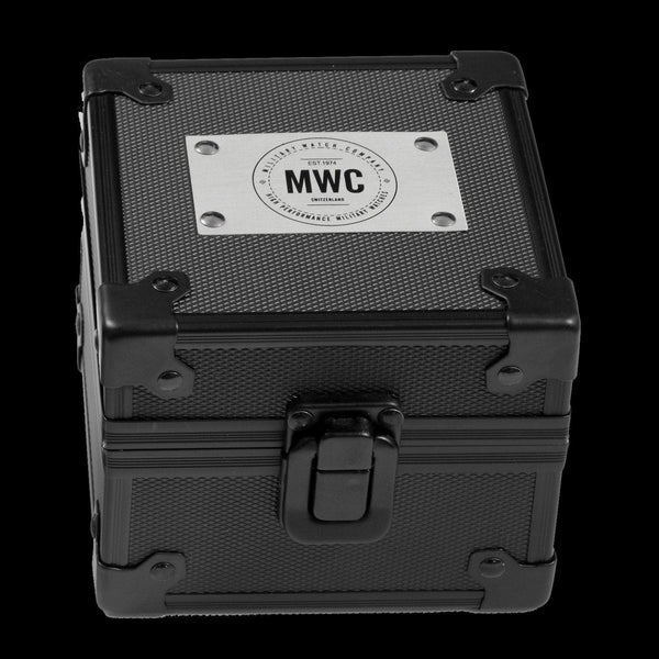 MWC Protective Travel Watch Box with Logo