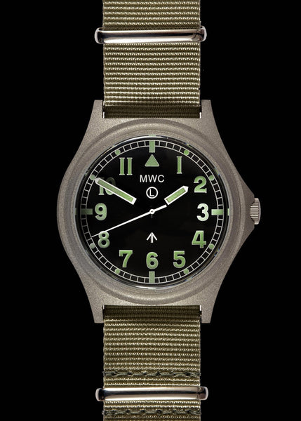 MWC G10 100m / 330ft Water resistant Stainless Steel Military Watch with Sapphire Crystal (Non Date)