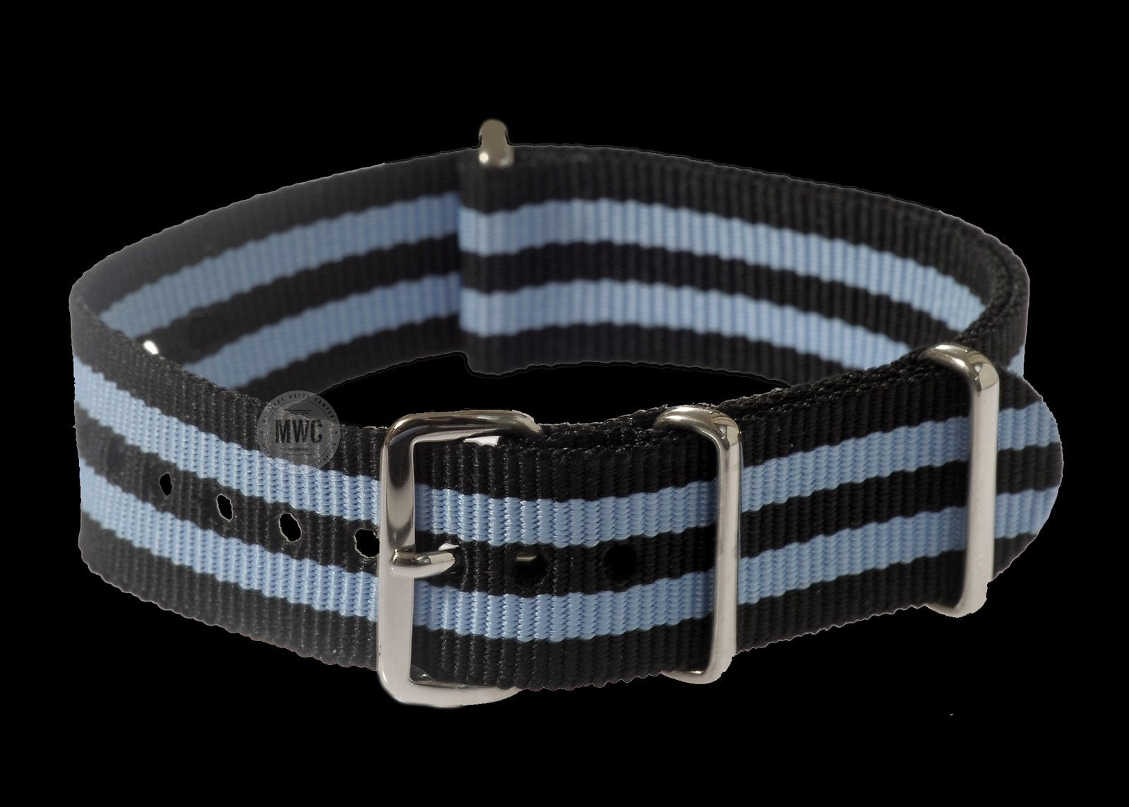 20mm "Blau und Schwarz" NATO Militär-Uhrenarmband