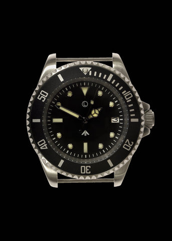 MWC 24 Jewel 300m Automatic Military Divers Watch with Sapphire Crystal and Ceramic Bezel on a NATO Webbing Strap