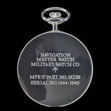 MWC WW2 Pattern British Military Pattern 17 Jewel Hand Wound Military Pocket Watch