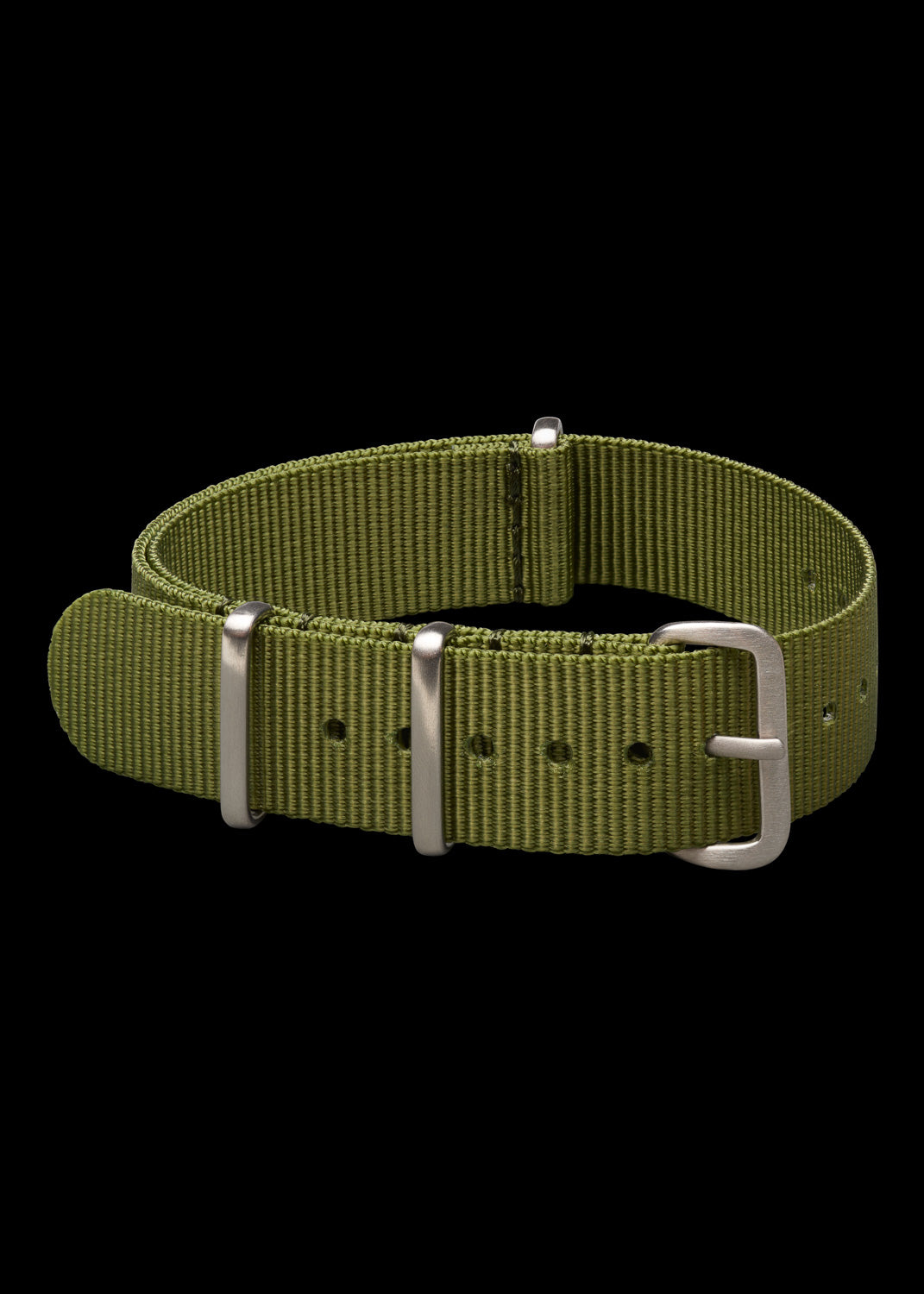 18mm Oliv NATO Militär-Uhrenarmband