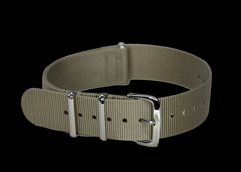 18mm "Light Desert Sand Pattern" NATO Military Watch Strap