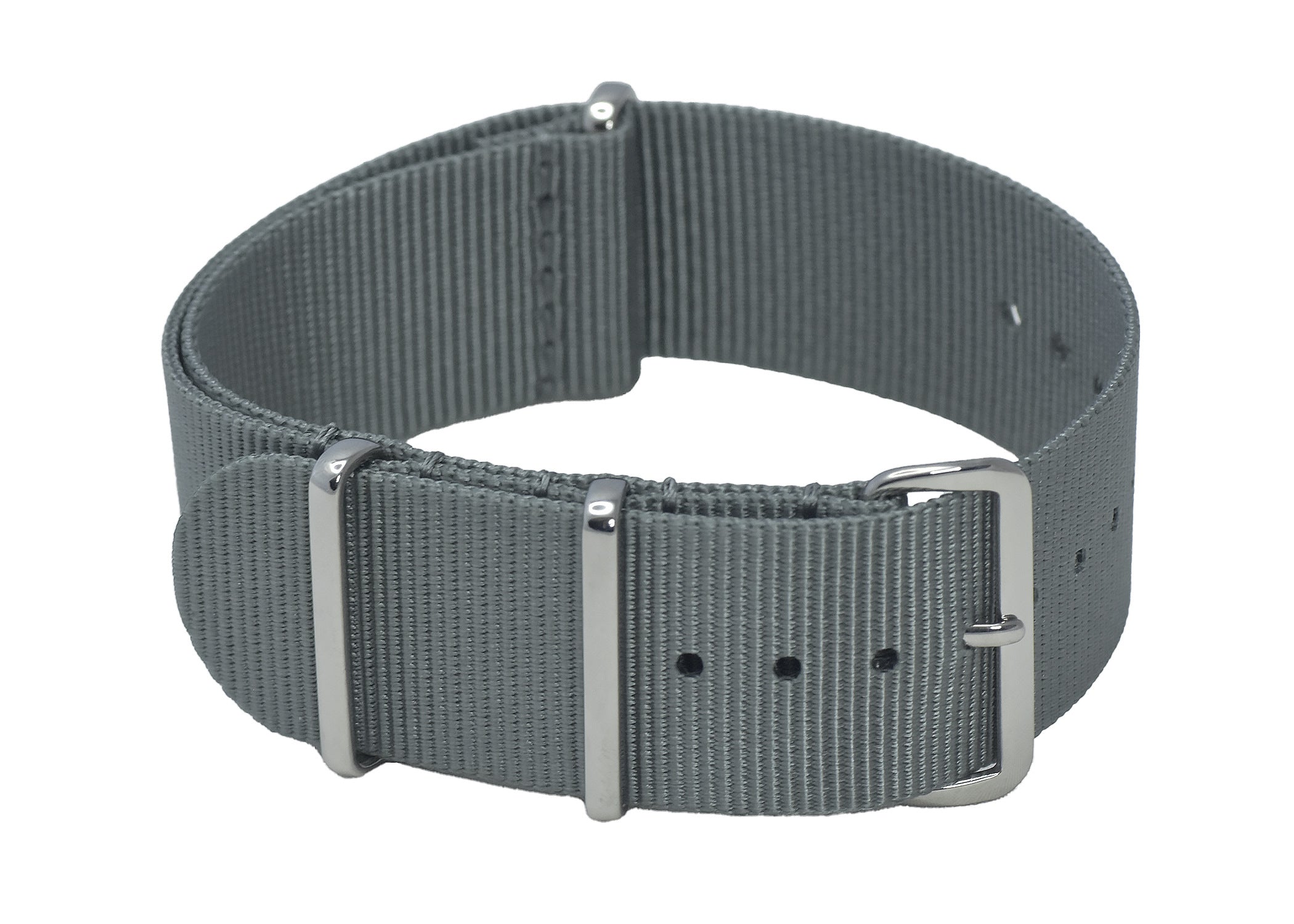 24mm admiralblaues NATO-Militär-Uhrenarmband aus hochwertigem Nylon-Webband