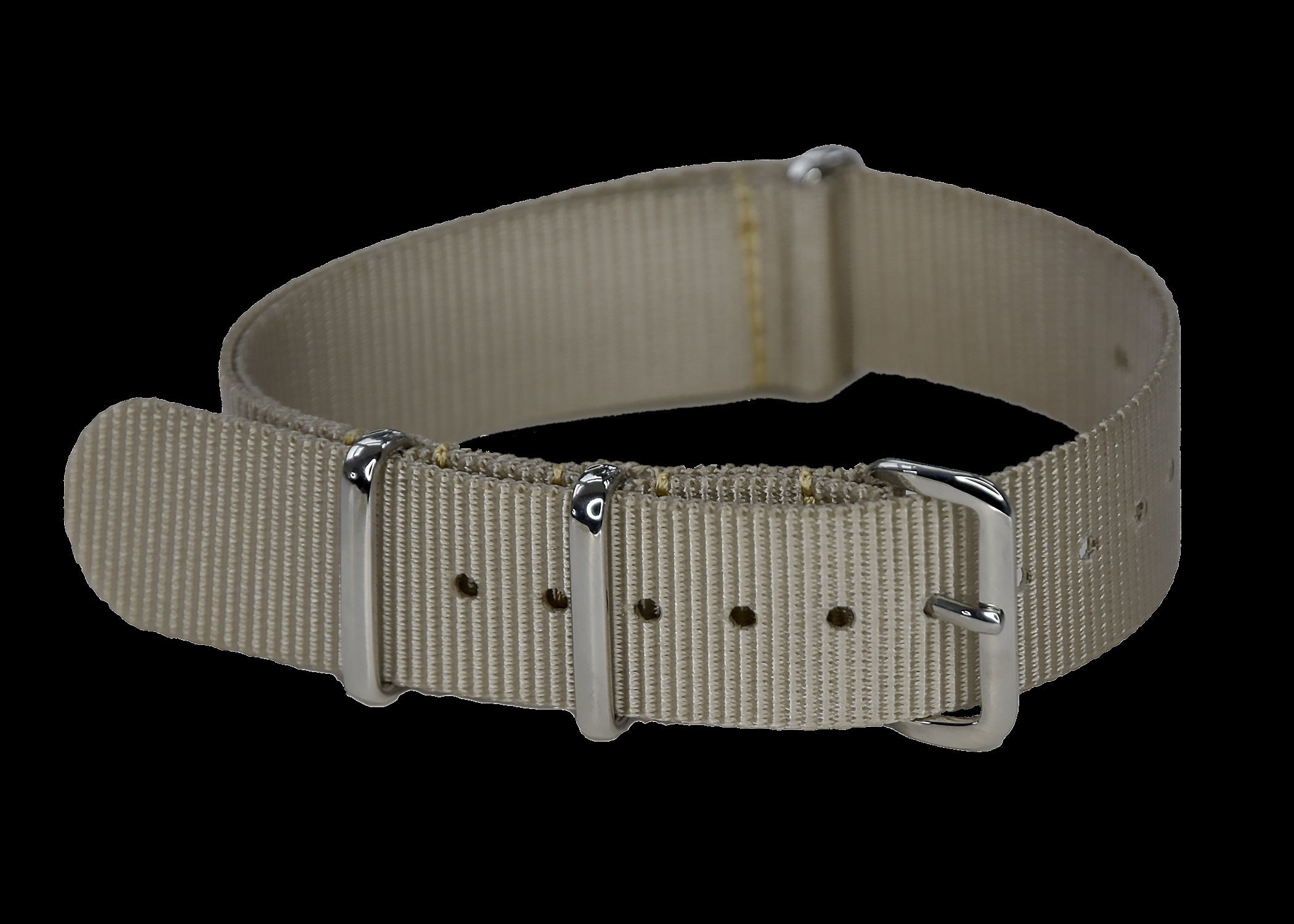 Correa de reloj militar NATO de 18mm con patrón "Light Desert Sand"