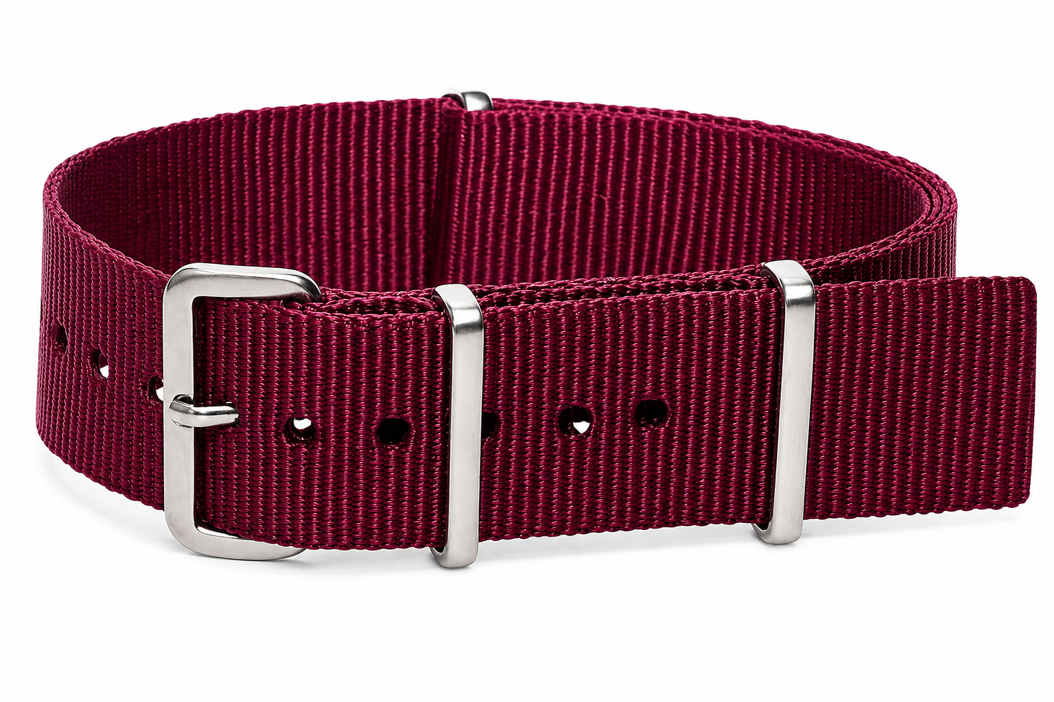 20mm Maroon Paratrooper NATO Military Watch Strap
