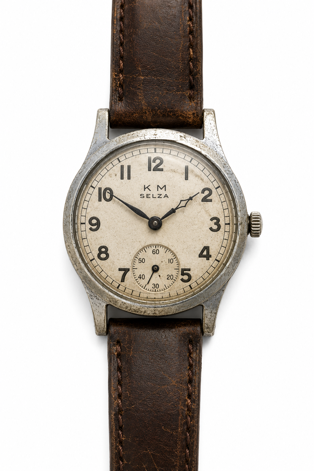 Reloj Selza Kriegsmarine (Marina alemana) patrón WW2 con movimiento mecánico automático de 21 rubíes