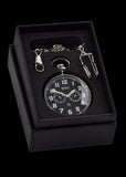 General Service Military Pocket Watch (Hybrid Movement with Black Dial)