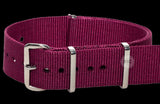 20mm Maroon Paratrooper NATO Military Watch Strap