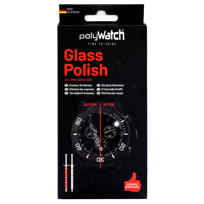 polyWatch Scratch Remover (Removes Scratches from Mineral and Sapphire watch Crystals)
