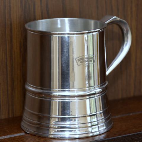 James Yates - One Pint Royal Marines Solid Pewter Tankard - Identical weight and dimensions as the manufacturers 19th century originals