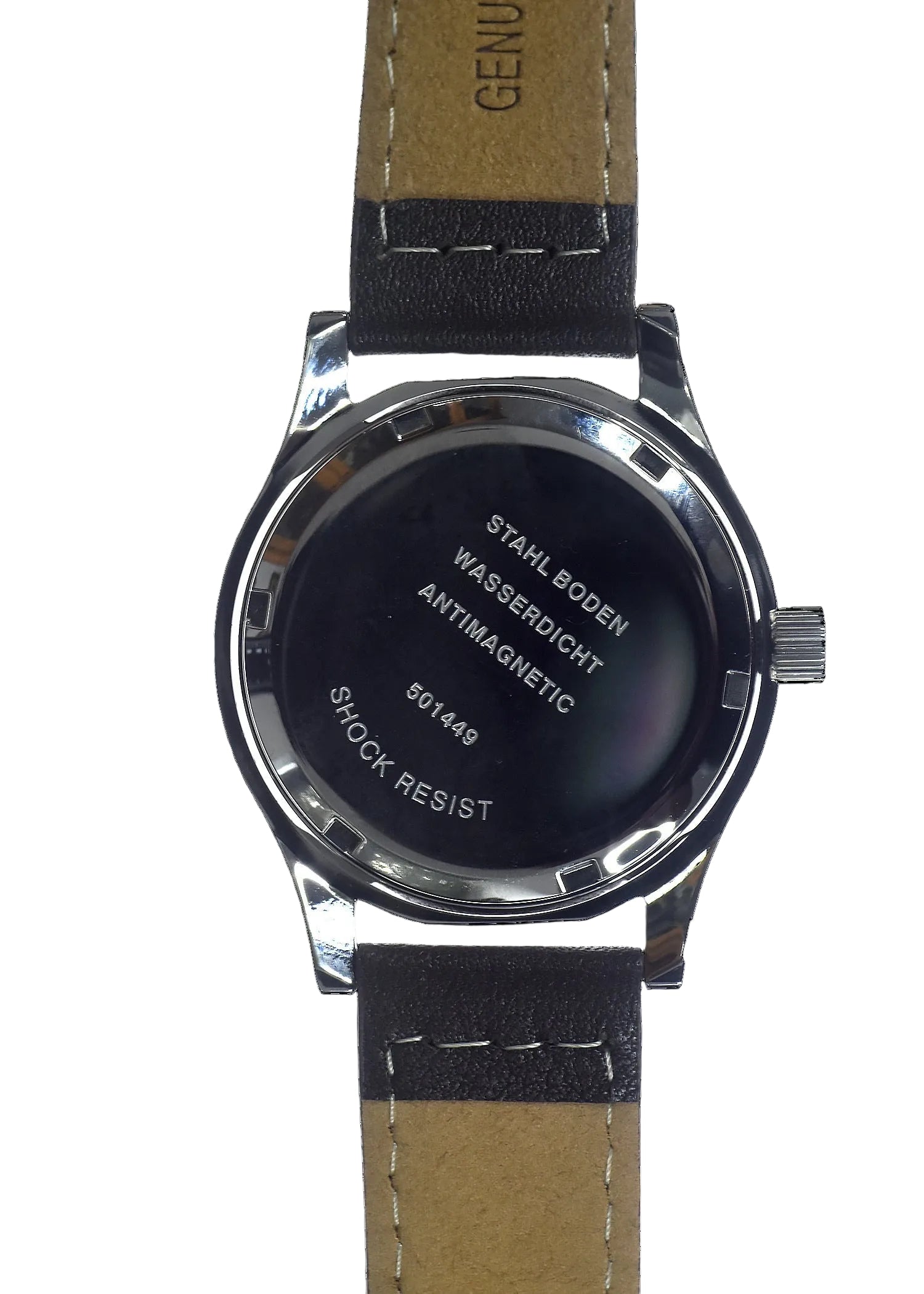 Reloj Selza Kriegsmarine (Marina alemana) patrón WW2 con movimiento mecánico automático de 21 rubíes