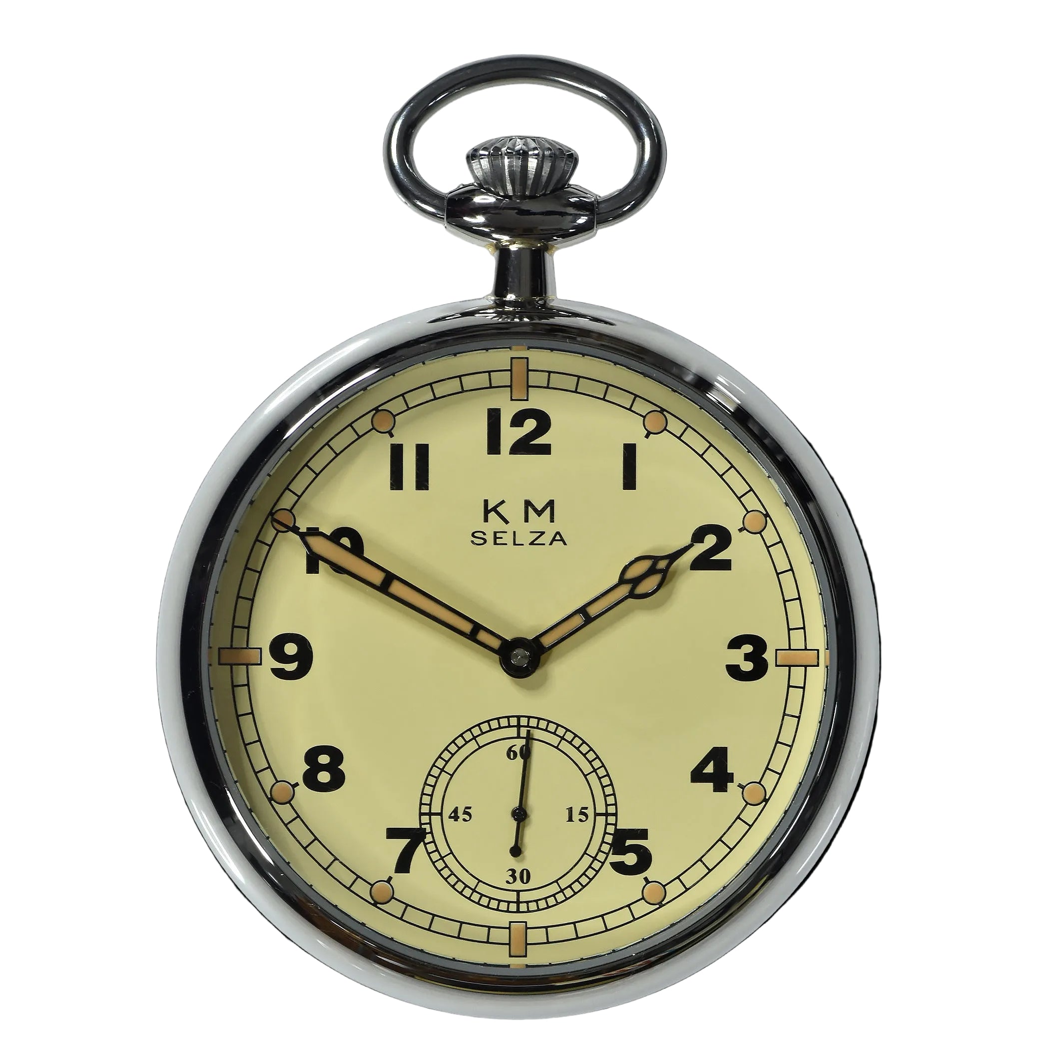 Selza WW2 Muster Deutsche Marine (Kriegsmarine) 17-Jewel Handaufzug Militär-Taschenuhr